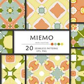 My project in Vector Pattern Creation and Commercialization course. Pattern Design project by peolladesign - 04.22.2020