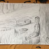 Examen dibujo 1:30. Un progetto di Belle arti di Ian Ariño - 22.04.2020