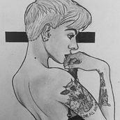 Retratos e ilustraciones. Sketching project by Jonathan Acosta - 04.22.2020