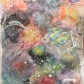 Mi gran primera interacción con acuarelas . Watercolor Painting project by Jafet Guilarte Estrada - 04.23.2020