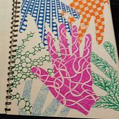 Curso de desenho com Puno. Desenho projeto de Salomé Flores - 23.04.2020