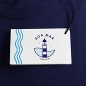 Boa mar/Logo. Logo Design project by lucia_portoles - 04.23.2020