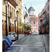 Algunas vistas de Madrid y una de New York. Artes plásticas projeto de Julio Carlos Martínez López - 09.06.2020