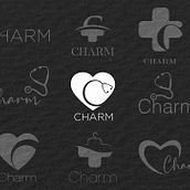 Charm - Medical scrubs line. Logo Design project by Mohamed Lahrizi - 04.24.2020
