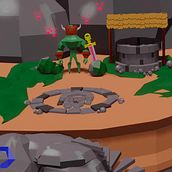 Mi Proyecto del curso: Modelado de personajes low poly para videojuegos . Un proyecto de Diseño de videojuegos de James Follana Alvarez - 24.04.2020