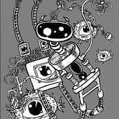Maquineja (de mis maquinejas´ archives) . Un progetto di Disegno, Illustrazione tradizionale e Illustrazione digitale di José López - 24.04.2020