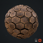 Mi Proyecto del curso: Introducción a la creación de texturas con Substance Designer. 3D, Art Direction, 3D Design, Instagram, Pattern Design, and VFX project by Jassir Chiroque Fernandez - 04.24.2020