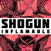 Propuesta de ilustración para la portada del libro de relatos `Shogun inflamable´, de Salvador Luis Raggio. Un progetto di Disegno e Illustrazione tradizionale di José López - 24.04.2015