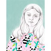 Retratos Confines. Artistic Drawing, Portrait Drawing, Digital Drawing, Watercolor Painting, and Oil Painting project by ISABEL REMOHI FABIA - 04.24.2020