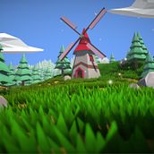My take on the Low Poly training. 3D project by didier_agani - 04.24.2020