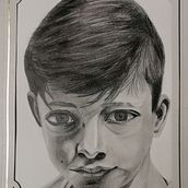 Mi Proyecto del curso: Retrato realista con lápiz de grafito. Pencil Drawing project by Yeisneidy Rivas - 07.18.2020