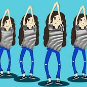 Jlo TikTok Challenge. Un proyecto de Animación 2D de Sabela sampedro - 25.04.2020
