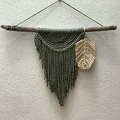 Mi Proyecto del curso: Introducción al macramé: creación de un tapiz decorativo. Projekt z dziedziny Makrama użytkownika raquelgarciaroma - 29.04.2020