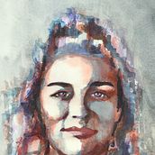 My project in Artistic Portrait with Watercolors course. Un proyecto de Pintura a la acuarela de Richard France - 25.04.2020