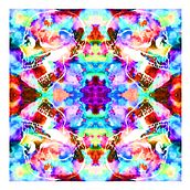 Inverted colours, skulls a plenty - Charlotte Malaseka. Watercolor Painting project by Charlotte Malaseka - 04.25.2020