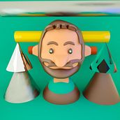 My project in 3D Illustration with 4D Cinema course. 3D project by Redaboy - 04.25.2020