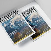 El Viajero. Editorial Design, T, and pograph project by Sergio Toro - 04.26.2020