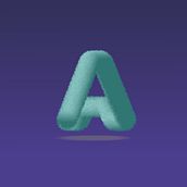 Alfabeto peludo. Calligraph, Creativit, Design, 3D Design, Graphic Design, Writing, and 3D Lettering project by Irati Suaga Burdain - 04.25.2020