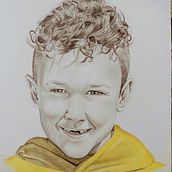 Julen. Pencil Drawing project by Lourdes Alvarez Pajares - 04.26.2020