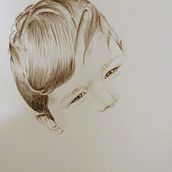 Asier. Portrait Drawing project by Lourdes Alvarez Pajares - 04.26.2020
