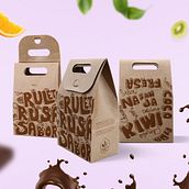 Chocolates Britt. Design, Traditional illustration, and Packaging project by Fabiola Araya - 04.26.2020