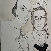 Mi Proyecto del curso: Técnicas de entintado para cómic e ilustración. Sketching project by yauzel - 04.26.2020