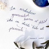 Mi Proyecto del curso: Caligrafía inglesa de la A a la Z. Calligraph, and Watercolor Painting project by Dovi Vausk - 04.26.2020