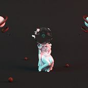 Composición con Cinema 4D. 3D project by Yolitzin Aritsve Guerrero Montoya - 04.26.2020