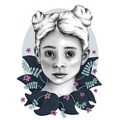 Mi Proyecto del curso: Retrato con lápiz, técnicas de color y Photoshop. Un proyecto de Dibujo a lápiz de Valentina Bonilla - 27.04.2020