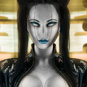 Geisha  Ein Projekt aus dem Bereich Fotografie, Artistische Fotografie, Studiofotografie, Digitalfotografie, Werbefotografie, Bildbearbeitung und Fotoretuschierung von Nyx Arte - 27.04.2020