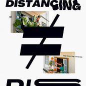 Stay Home.  Stay Connected.  . Un projet de Motion design, T , et pographie de Christopher Peterson - 27.04.2020
