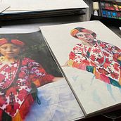 Mi Proyecto del curso: Retrato artístico en acuarela. Fine Arts, Portrait Drawing, and Realistic Drawing project by Gabriela Martínez - 04.27.2020