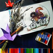 Mi Proyecto del curso: Técnicas de ilustración para desbloquear tu creatividad. Traditional illustration project by nelebelen - 04.27.2020