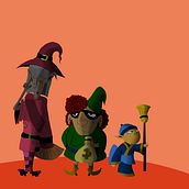 Mi Proyecto del curso: brujas ladronas orientales. Un progetto di Creatività di ruben_villalon_o - 28.04.2020