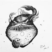 Fish Concept art. Concept Art project by Antar Chiboub - 04.28.2020