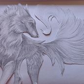 Wolf concept art. Concept Art project by Antar Chiboub - 04.28.2020