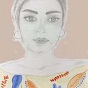 My project in Portrait with Pencil, Color Techniques and Photoshop course. Un progetto di Ritocco fotografico e Disegno a matita di Farah Khaja - 30.04.2020
