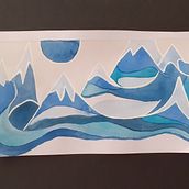 My project in Modern Watercolor Techniques course. Watercolor Painting project by Hermine Ott-Kishore - 04.30.2020