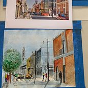 Mi Proyecto del curso: Paisajes urbanos en acuarela. Un progetto di Architettura di Nicolas Salas - 28.04.2020