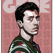 Gepe #rockilustrado. Un proyecto de Diseño gráfico, Ilustración digital e Ilustración vectorial de Javier Miranda - 29.04.2020
