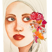 My project in Illustrated Portrait in Watercolor course. 2D Animation project by Kim Knight - 04.29.2020