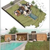 Mi Proyecto del curso: Ilustración digital de proyectos arquitectónicos. Architecture, and Architectural Illustration project by Valeria Moreira - 04.29.2020