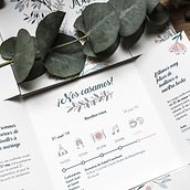 Invitaciones de boda. Un proyecto de Diseño gráfico e Ilustración tradicional de Teresa Jiménez - 01.04.2020