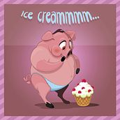 Ice Cream!. Traditional illustration, Digital Illustration, and Vector Illustration project by Alberto Lapizero - 04.29.2020