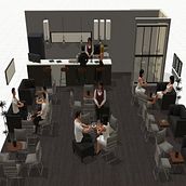 Mi Proyecto del curso: Café EspressoHouse . Un progetto di Interior Design di Ana Maria Torrado Bacca - 29.04.2020