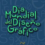 Día Mundial del Diseño Gráfico 27-04-2020 . Design grafic, Design tipografic & Ilustrație tradițională de Agustina Fernández - 04.29.2020