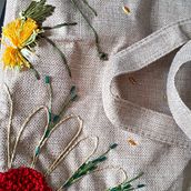 Mi Proyecto del curso: Bordado y personalización de accesorios . Embroider project by Leinis Nuñez - 04.29.2020