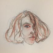 Mi Proyecto del curso: Practicando retratos . Portrait Drawing project by Irene Vera - 04.30.2020