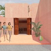 Mi Proyecto del curso: Representación gráfica de proyectos arquitectónicos . Projekt z dziedziny  Architektura, Architektura wnętrz,  R i sunek architektoniczn użytkownika Marycarmen Murillo - 29.04.2020