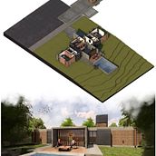 Mi Proyecto del curso: Ilustración digital de proyectos arquitectónicos. 3D, Architecture, and Digital Architecture project by evinuezarq.info - 04.30.2020